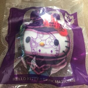 3/$15 *New* Sanrio hello Kitty x dark magician Yu-gi-oh McDonald’s plush doll